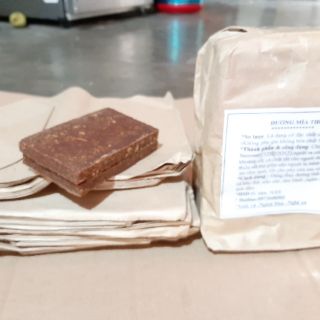 Đường phên ,đường mí thô nguyên chất từ mật mía cô đặc combo 3 kg