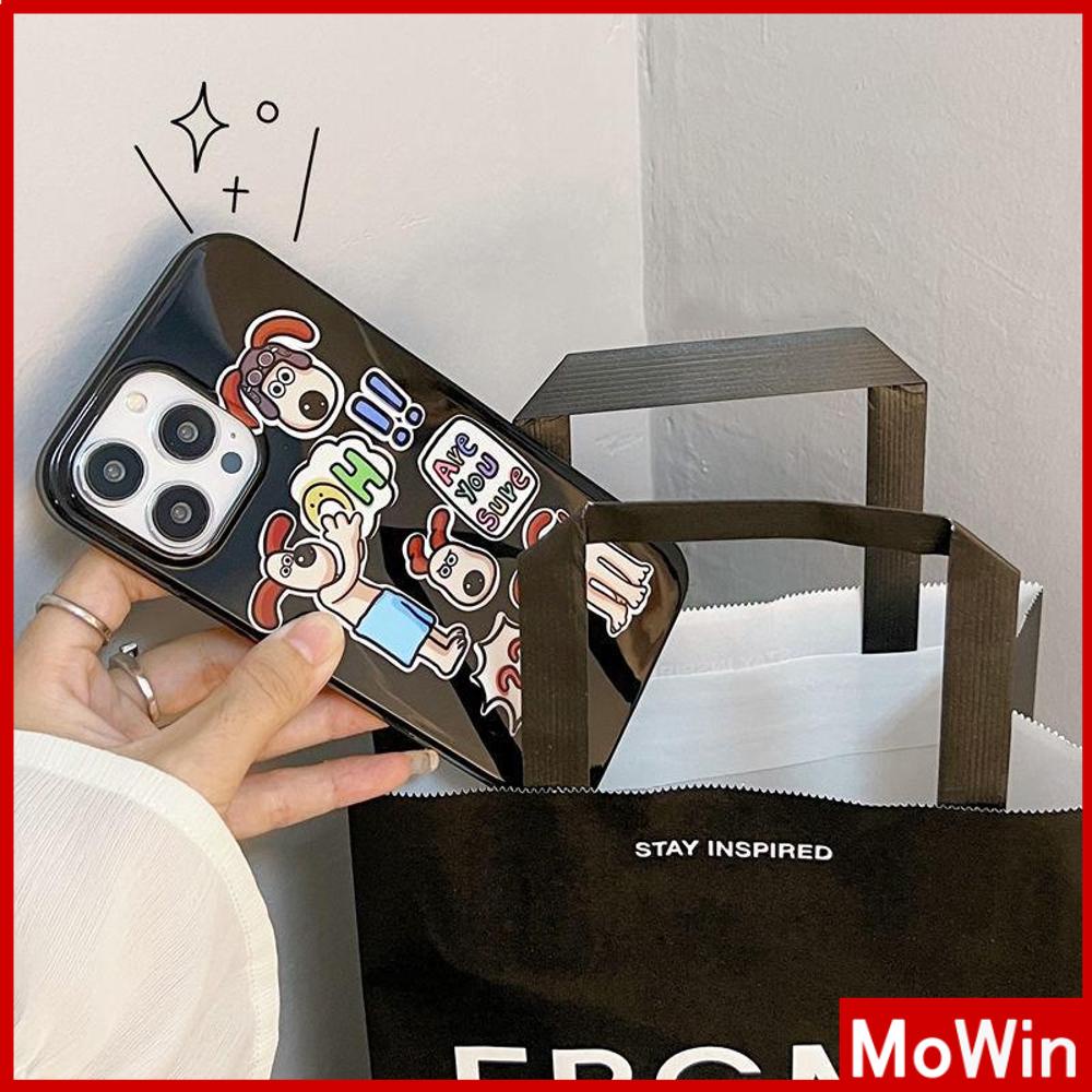 Ốp điện thoại silicon họa tiết chú chó hoạt hình thích hợp cho iPhone 11 Pro Max 13 Pro Max 12 Pro Max 7Plus xr XS Max