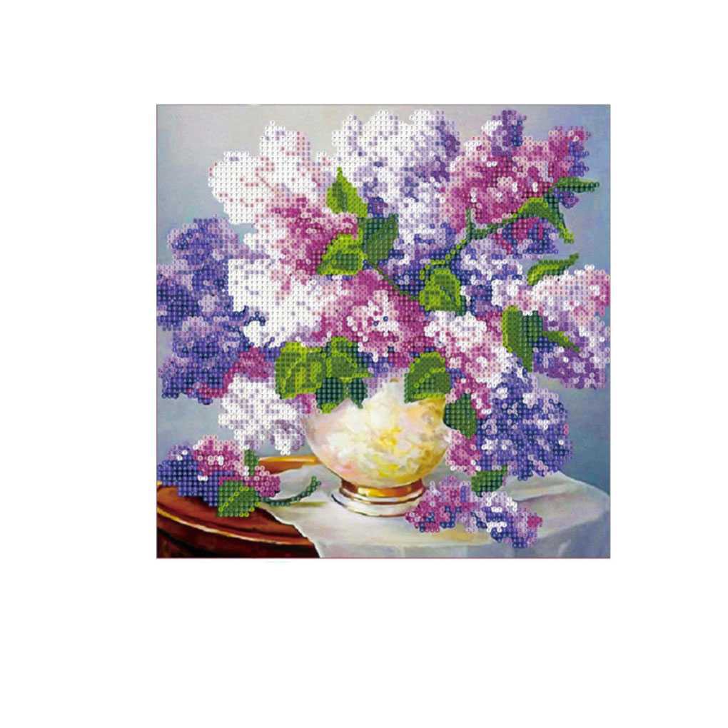 30X30CM Lavender 3D DIY Craft Diamond Painting Mosaic Home Decor Wall Sticker