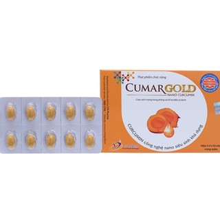 CUMARGOLD - Nano curcumin - Nano nghệ - Đau dạ dày [Cumagold, curmagold]