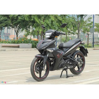 Tem trùm exciter 150 đen chỉ đỏ LTD, độ team xe ex dán đời 2015-2020