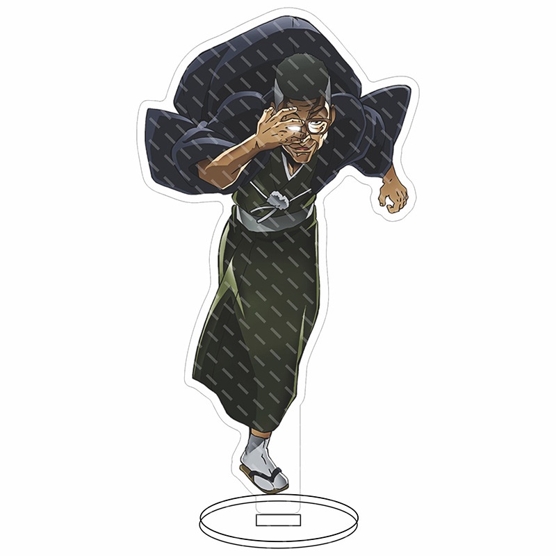 Mô Hình Nhân Vật Hanma Baki Yujiro Hoạt Hình Anime Bằng Acrylic Hai Mặt Phù Hợp Làm Quà Trang Trí Nội Thất