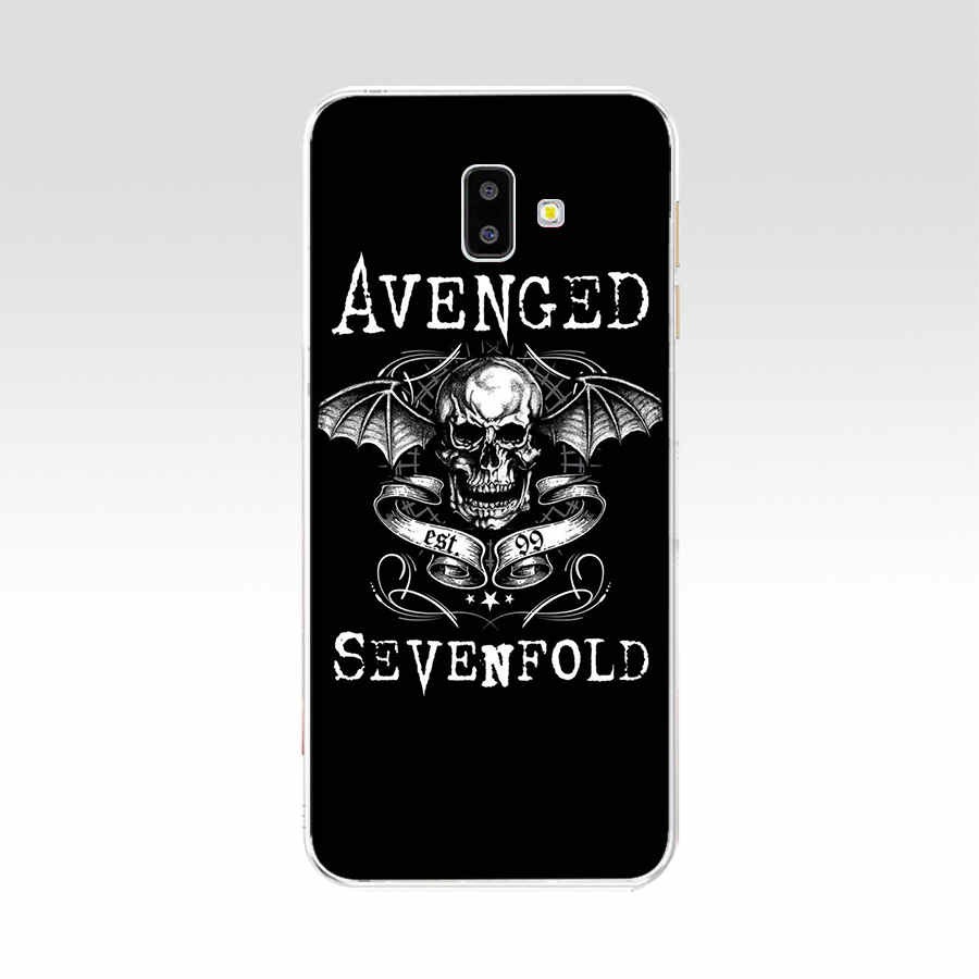 Ốp điện thoại silicon hình Avenged Sevenfold cho Samsung Galaxy Grand Prime a3 2017 j6 2018 plus j5 2017 J8 2018