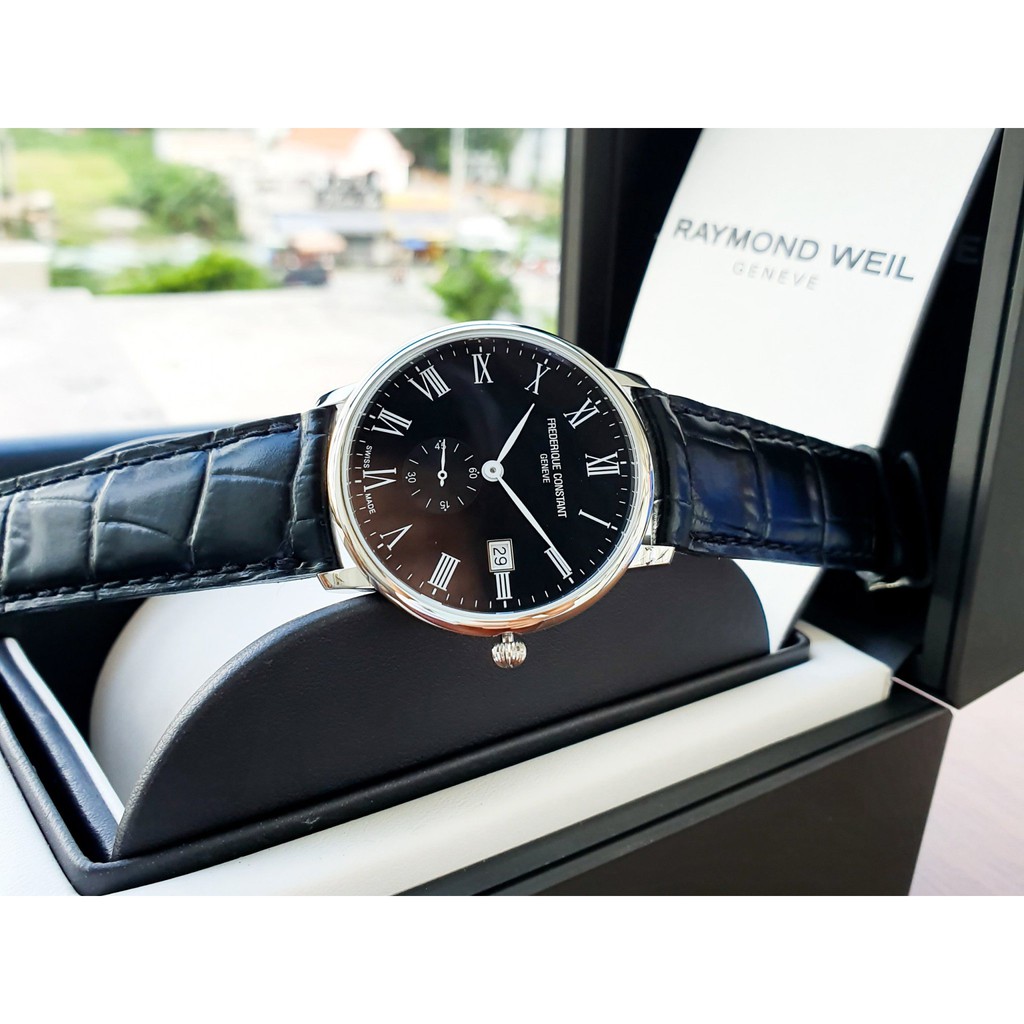 Đồng hồ nam chính hãng Frederique Constant FC-245BR5S6 - Máy Quartz pin Thụy Sĩ - Kính Sapphire