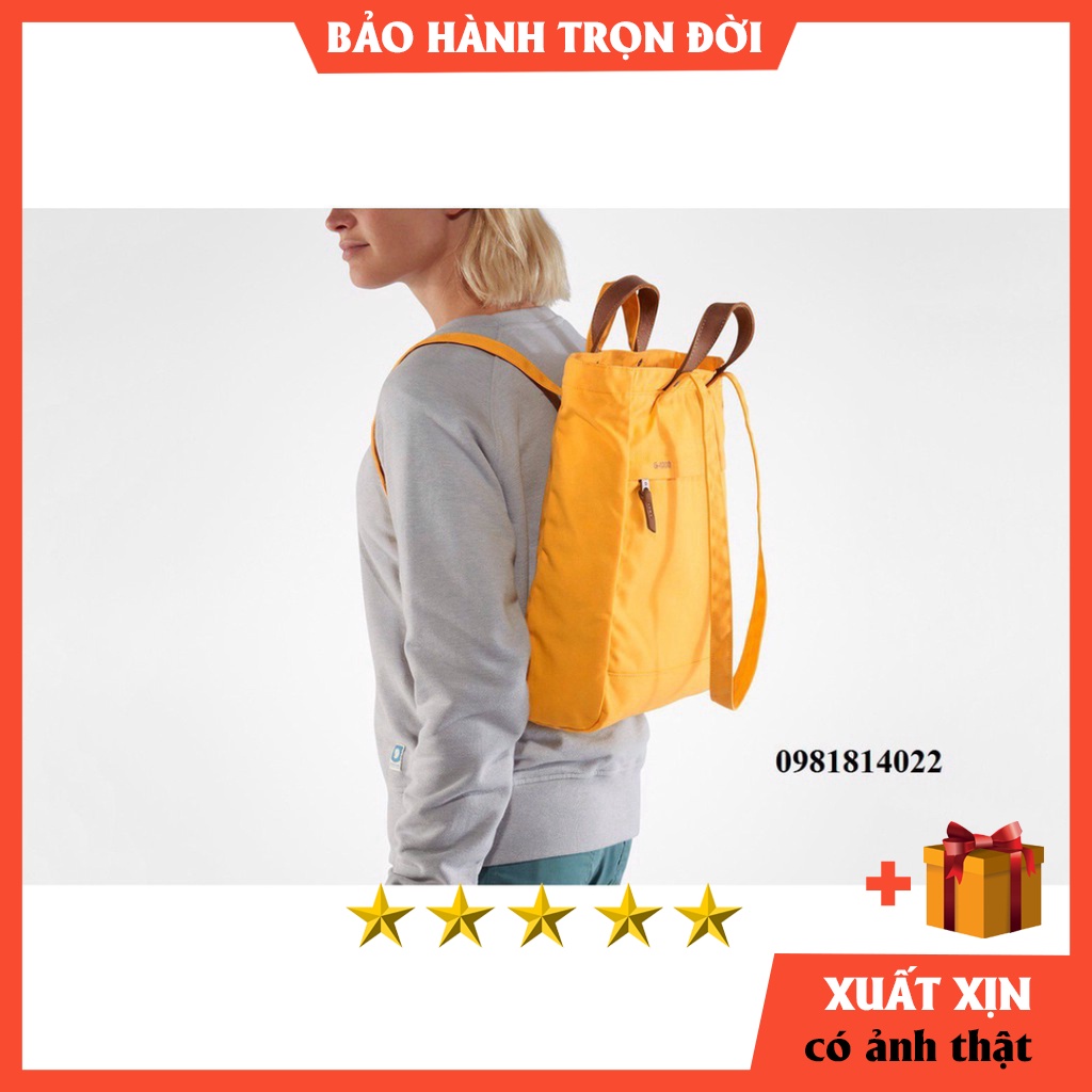 Túi Fjallraven Kanken To.tepack No.1 cao cấp BẢO HÀNH TRỌN ĐỜI