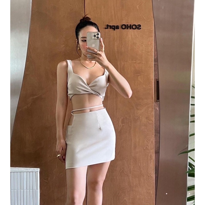 MINI SKIRT 9/ CHÂN VÁY NGẮN ÔM SÁT CẮT EO TÔN DÁNG