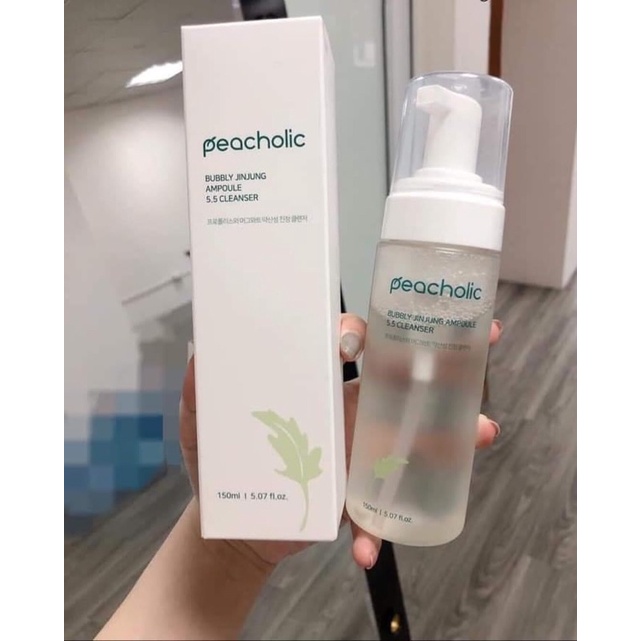 Sữa rửa mặt tạo bọt dịu nhẹ Peacholic