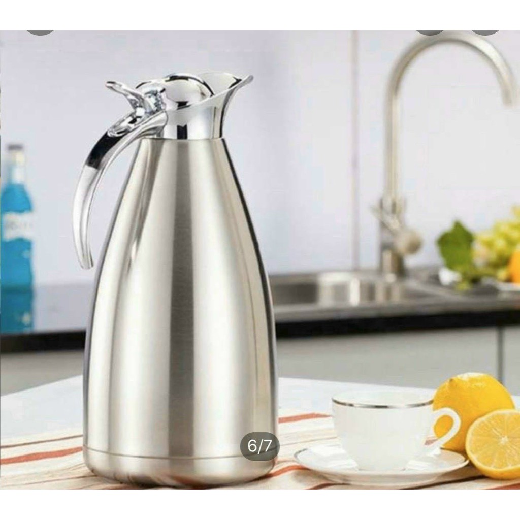 Bình Giữ Nhiệt Inox 2 Lít Cao Cấp