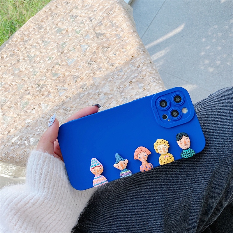 Ốp Điện Thoại Họa Tiết 3D Đáng Yêu Cho Samsung Galaxy A11 A12 A72 A52 A20S A50 A51 A71 A22 4G 5G A10S A20S A02 A03S A21S