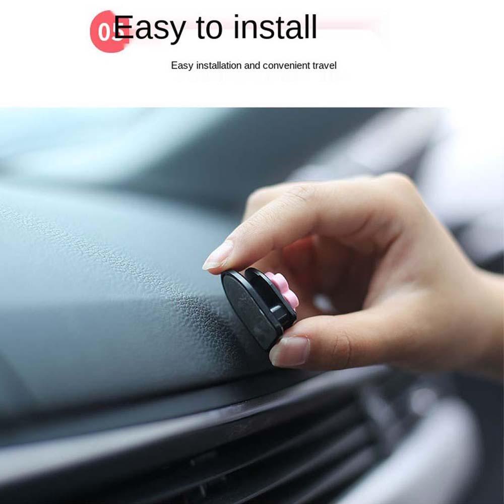 Móc dán treo đồ mini đa năng phong cách hoạt hình dễ thương độc đáo dùng trang trí nội thất / xe hơi