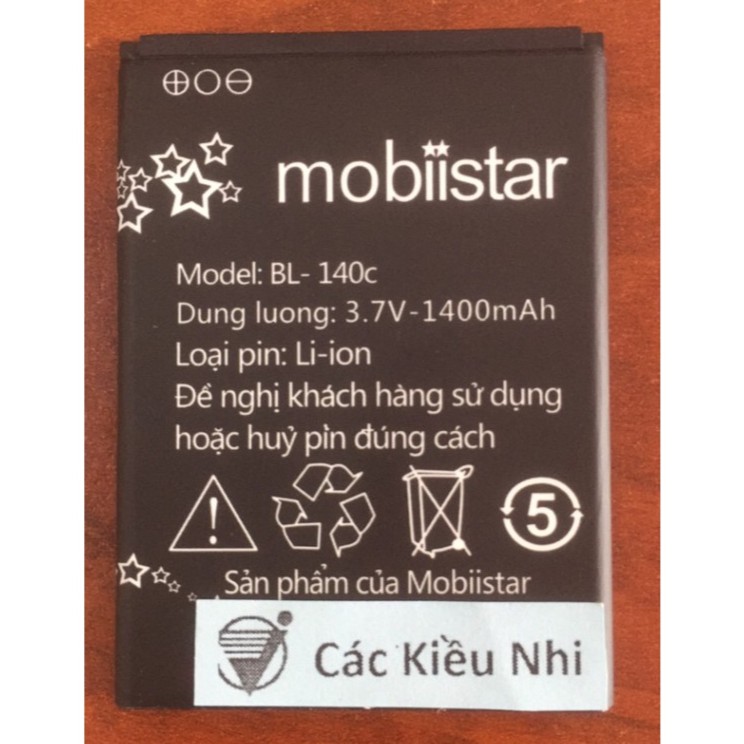 Pin Mobiistar BL-140C | Mobiistar Touch BEAN 402S 414 B620