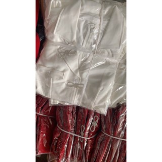 Đầm cổ vest khoét eo khoen nơ (kèm ảnh thật)