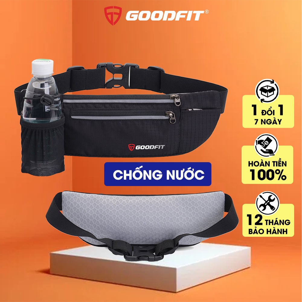 Đai chạy bộ, túi đeo hông chạy bộ đựng điện thoại chống nước GoodFit GF108RB