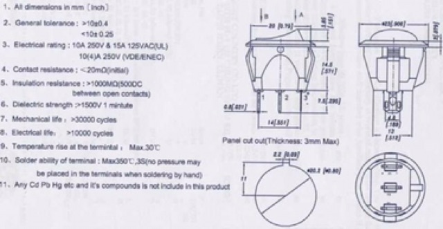 Công tắc led tròn