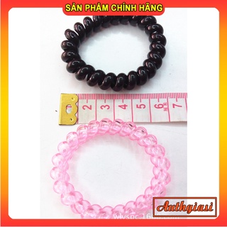 Chun buộc tóc xoắn dễ thương không đau tóc