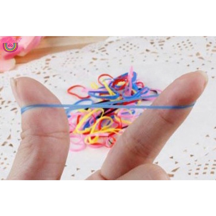 Dây Thun Cột Tóc Cỡ Nhỏ Dùng Một Lần Dành Cho Bé Gái