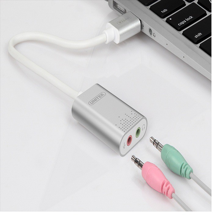 USB Sound âm thanh Y-247 cao cấp - Hàng Chính Hãng Unitek