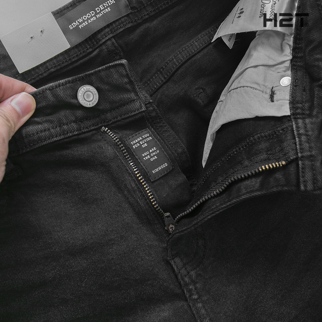 Quần Shorts Jeans Nam H2T Simwood Denim chất vải mềm mịn, độ co giãn cao, Form Slimfit Tôn Dáng 1548