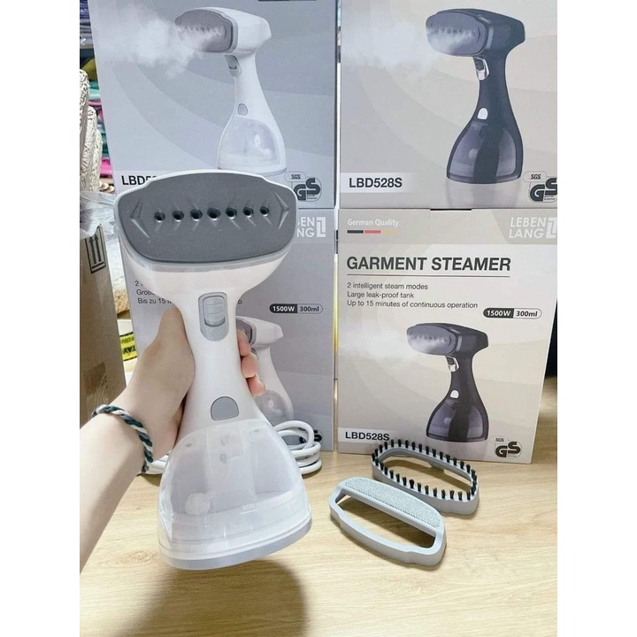 Bàn là hơi nước cầm tay Lebenlang Đức, bàn ủi hơi nước cầm tay gấp gọn Lebenlang Nhập Khẩu Đức