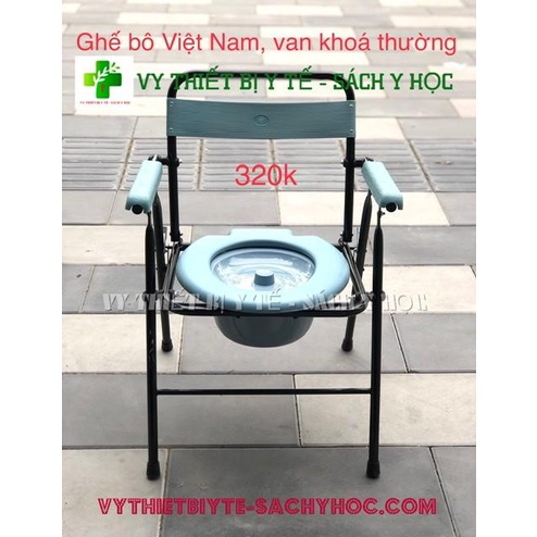 Ghế bô xanh Việt Nam van khoá thường