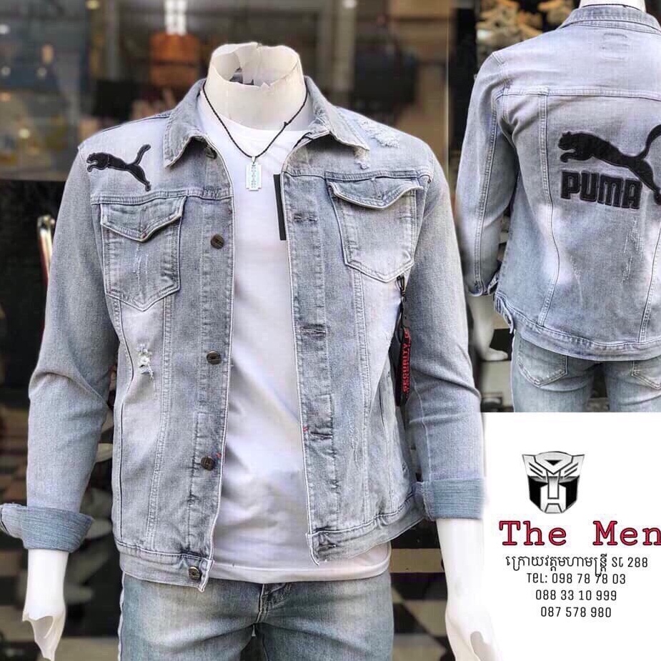 Áo khoác jean nam thời trang cao cấp, chất liệu denim thoáng mát, hàng chuẩn shop StoreBEN Shop0807 S11