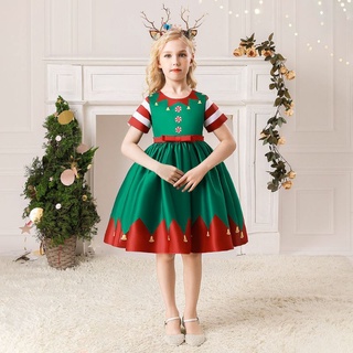 Oder váy noel kèm bờm bé gái