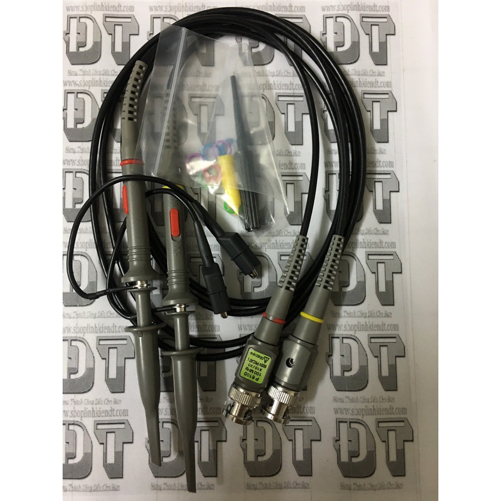 Đầu dò máy hiện sóng  Oscilloscope P6100 100Mhz - 1 cặp