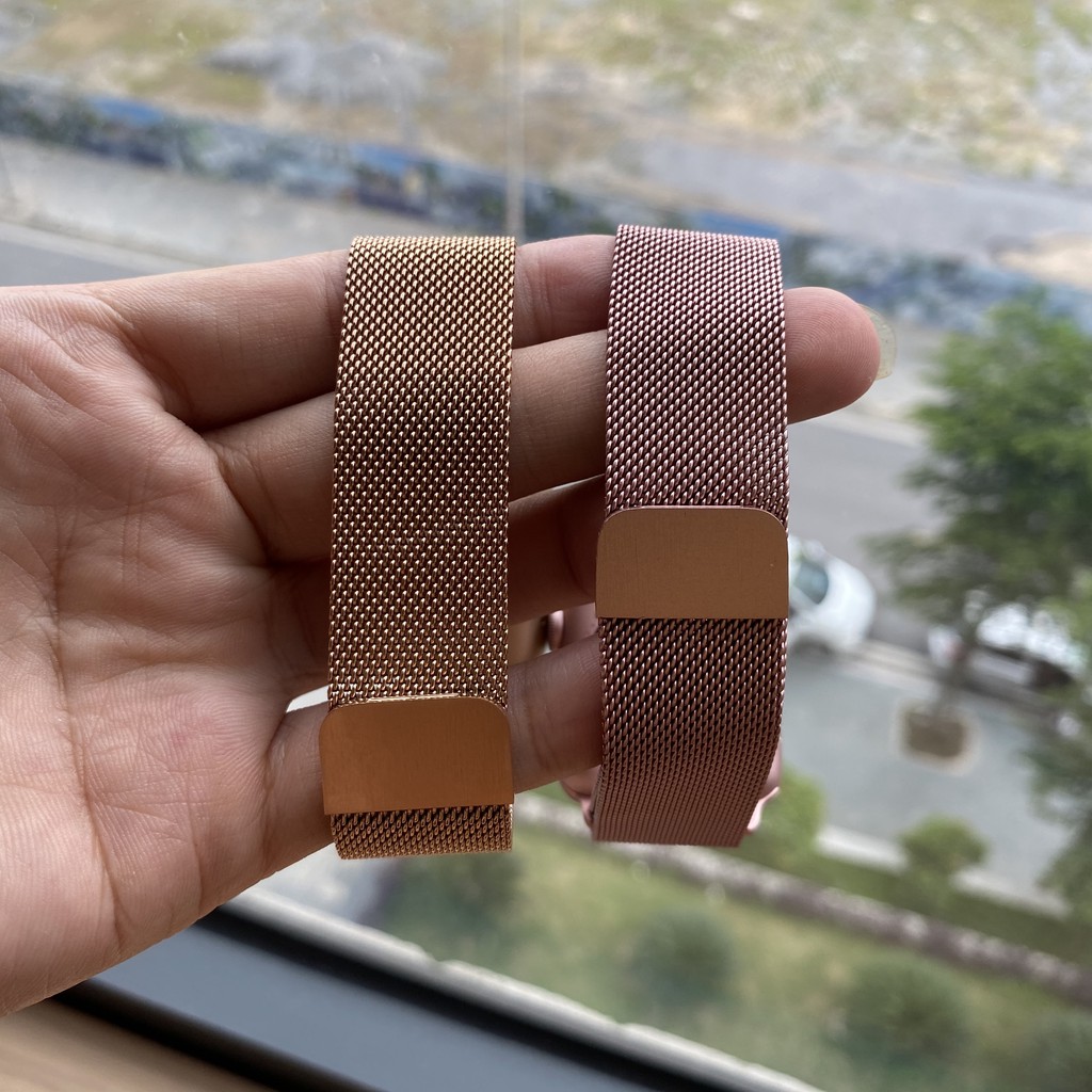 Dây Milanese Loop 38mm cho Apple Watch Series 1 | 2 | 3 | 4 | 5 (Dây thép Milan vàng, hồng  chính hãng cho AW)