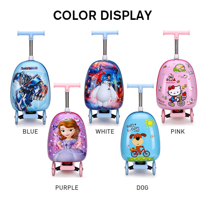 YADOU trẻ mới biết đi túi xe tay ga có thể tháo rời có thể gập lại