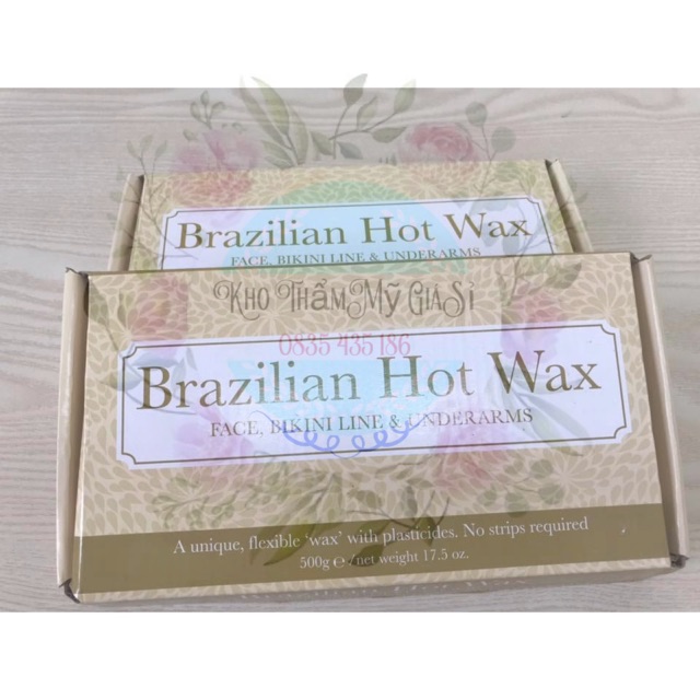 Sáp wax lông dạng cứng Brazilian HOT WAX