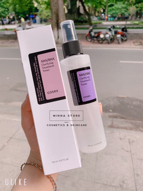 NƯỚC HOA HỒNG COSRX AHA BHA CLARIFYING TREATMENT TONER