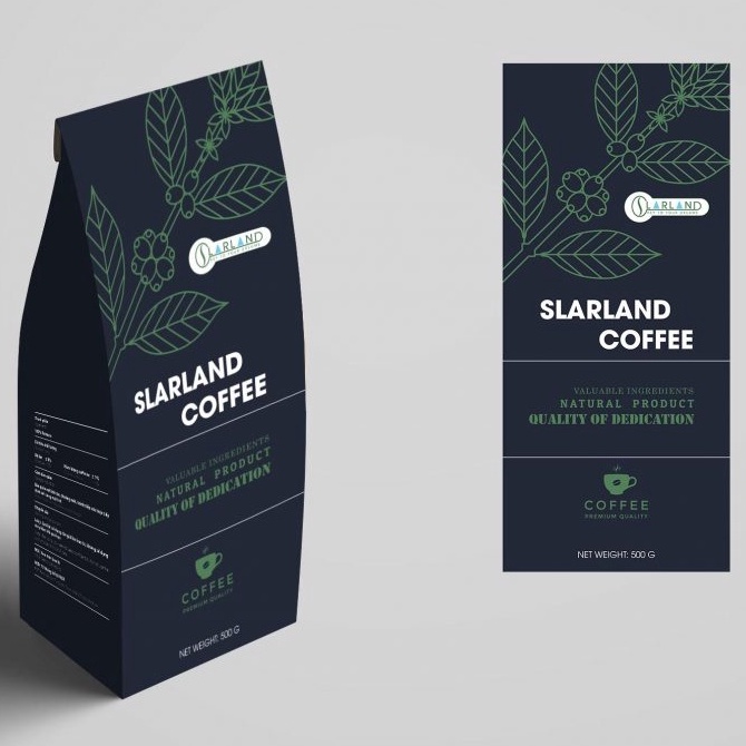 Cà Phê Slarland, Robusta, 500gr, coffee, nguyên chất