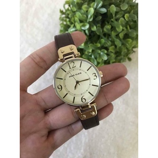 Đồng Hồ Nữ Anne Klein case 34mm dây da