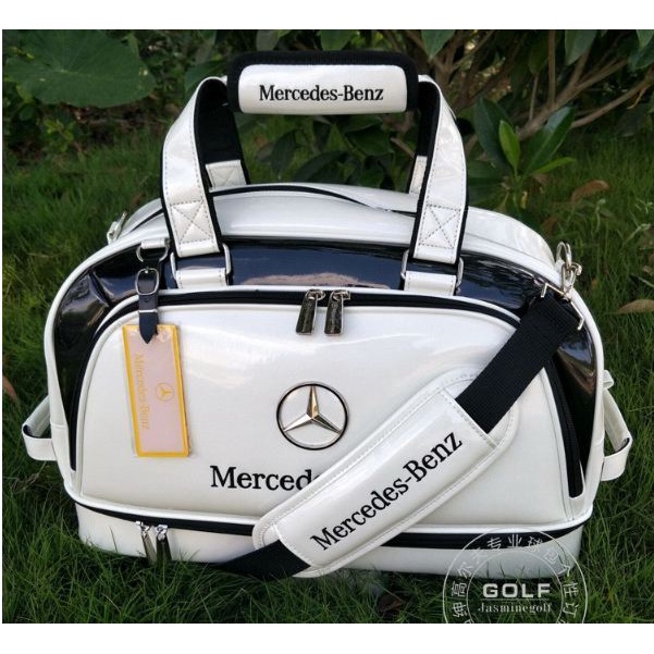 Túi đựng quần áo và giày golf bag thể thao Mercedes da PU Bóng chống bụi kháng nước đẳng cấp TD006