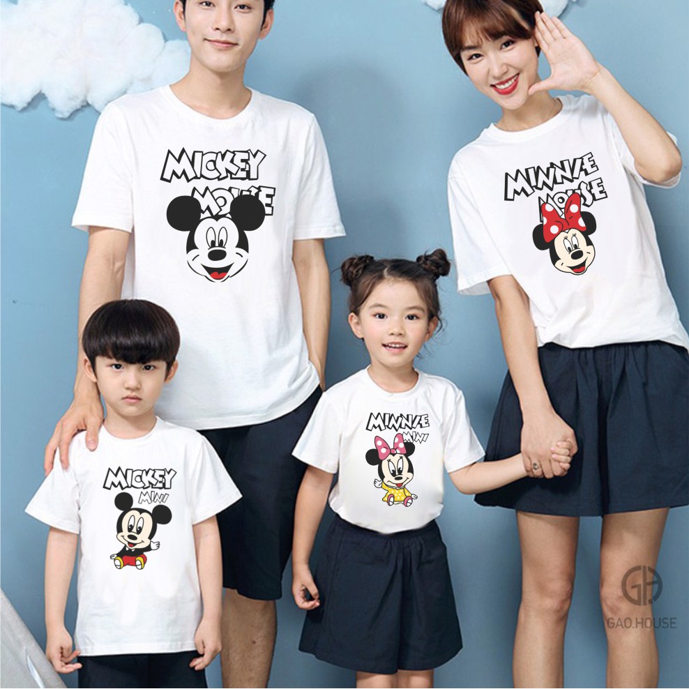 Áo gia đình Chuột Mickey