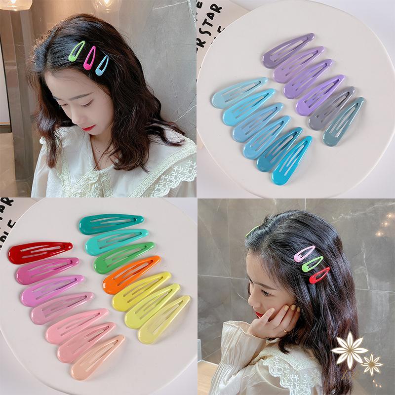 【Kifli】Kẹp Tóc Màu Sắc Ngọt Ngào Phong Cách Nhật Hàn Cho Nữ（quà tặng ngày thiếu nhi）