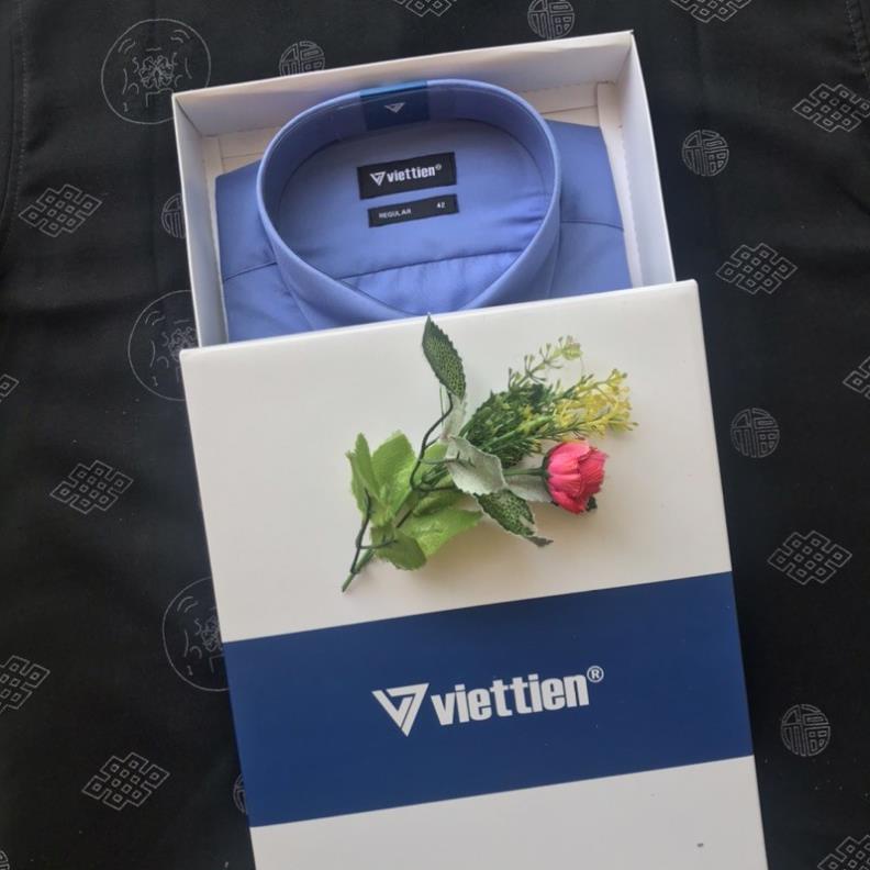 ÁO SƠ MI NAM VIỆT TIẾN TAY DÀI (chính hãng giá rẻ) _kls24f