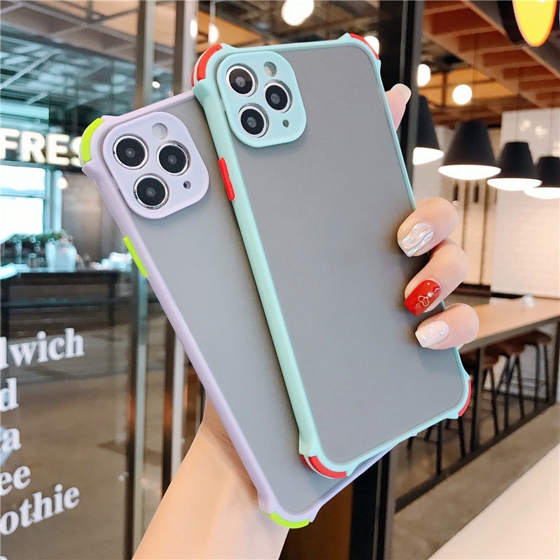 Ốp điện thoại trong suốt chống sốc cho iPhone 12 Pro Max iPhone 11 Iphone 6s 6 Plus 7 Plus 8 Plus Xs Max | BigBuy360 - bigbuy360.vn