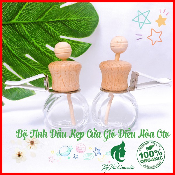 Bộ Tinh Dầu Kẹp Cửa Gió Điều Hòa Ô Tô