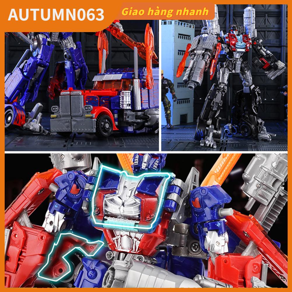 Transform Car Robot Trẻ em Vui nhộn Linh hoạt Đồ chơi Biến hình Quà tặng sinh nhật cho bữa tiệc Autumn063