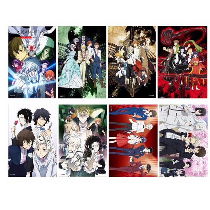 (10k) Poster 1 tấm A4 KIMETSU ONEPIECE IDENTITY THIÊN QUAN TỨ PHÚC tranh treo album ảnh in hình anime chibi đẹp