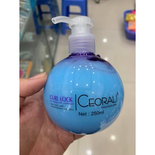 Kem dưỡng và giữ nếp hair curl lock ceorali 250ml