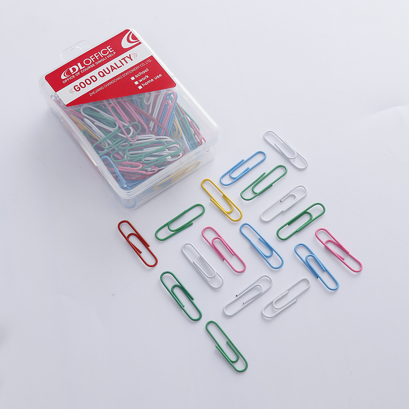 Stationery, Paper Clip, Silver / multicolor, 33mm / 55mm size【lyfs】