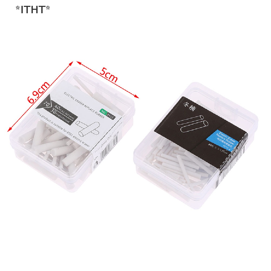 [[ITHT]] High Quality 2.3mm 5mm Electric Replacement Pencil Refill Rubber Eraser [Hot Sell]