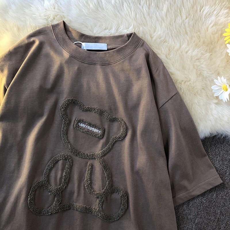 Áo thun nữ phom rộng dấu quần chất thun cotton co giản 4 chiều,Áo phông nữ tay lững.