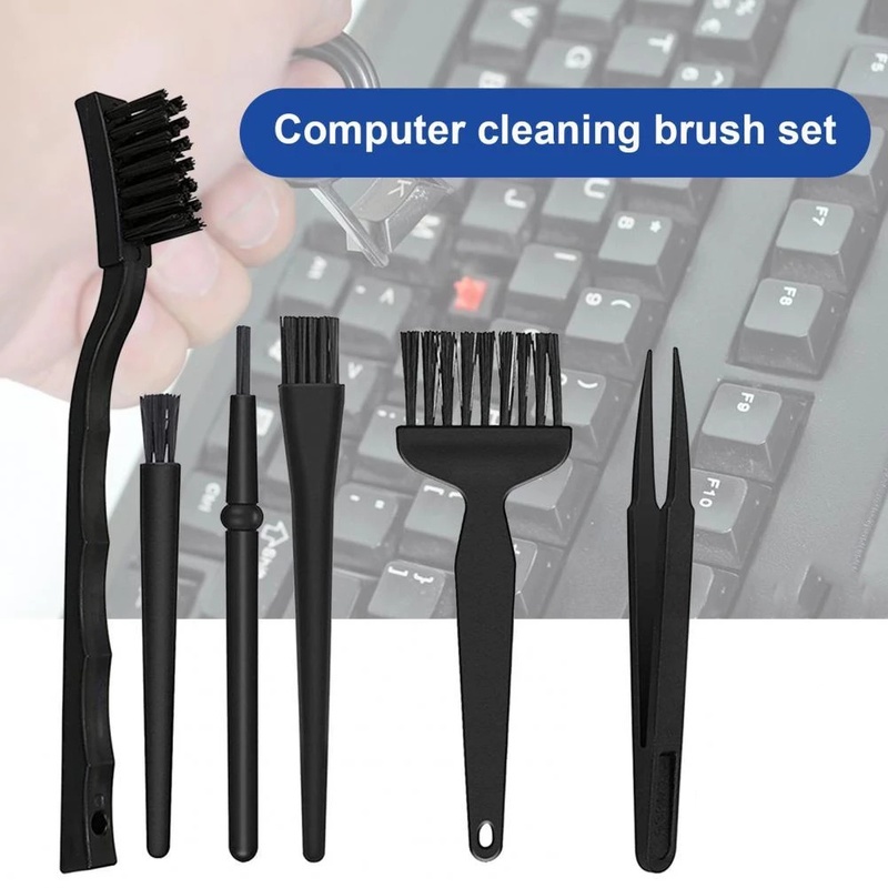 Set 6 Cọ Vệ Sinh Bàn Phím Máy Tính Điện Thoại Chống Tĩnh Điện Đa Năng