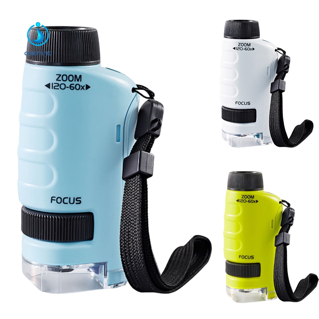 Kính HiểN Vi Mini 60-120X KèM Phụ KiệN Chuyên DụNg