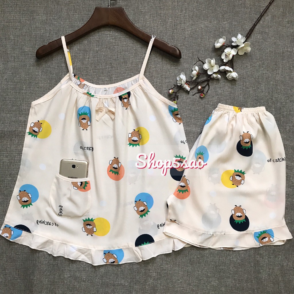[Mã FAMAYWA giảm 10K đơn 50K] Đồ bộ tole - Đồ bộ lanh đùi dây BIGSIZE (63-80kg) | BigBuy360 - bigbuy360.vn
