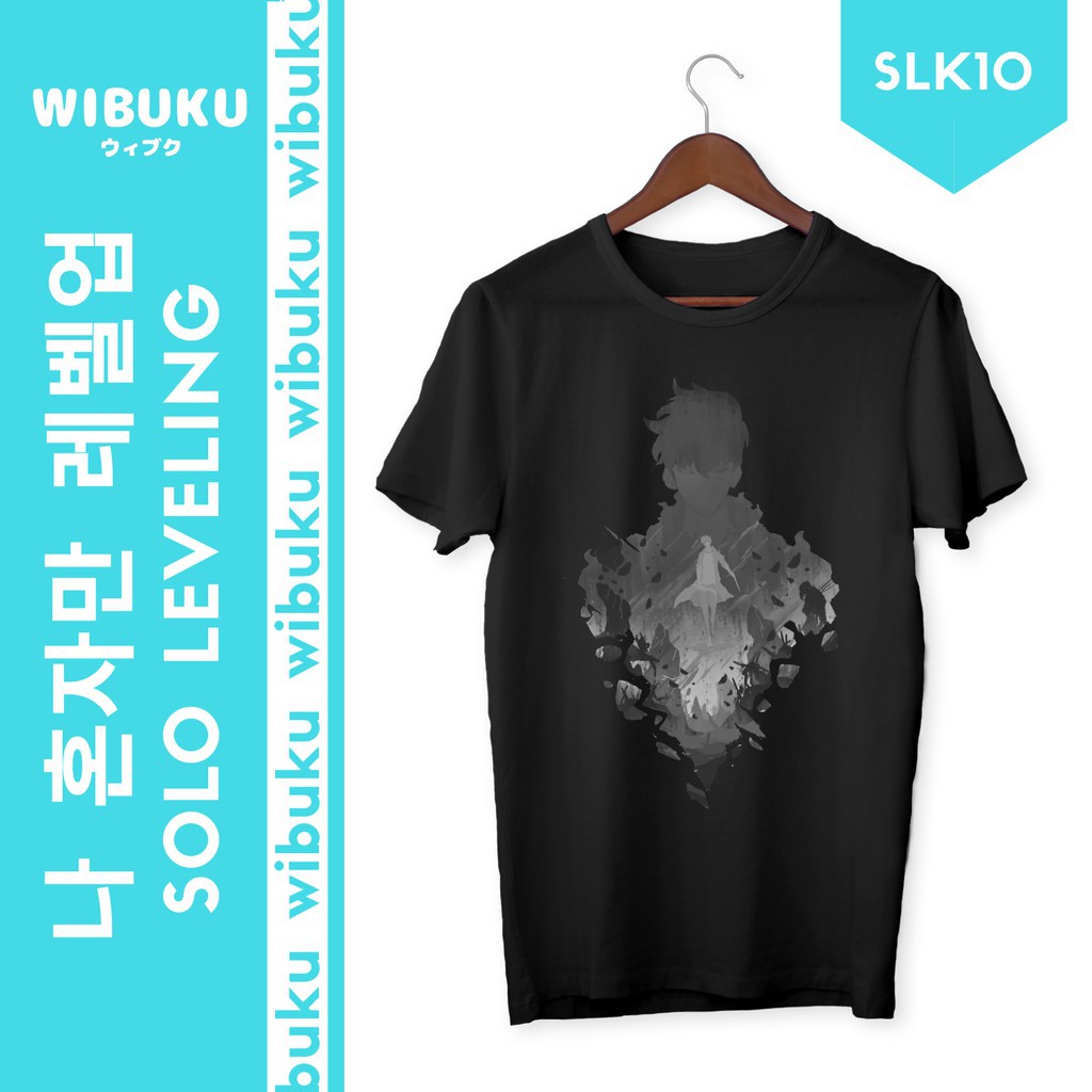 Mẫu áo thun Anime  - Solo Leveling - Sung Jin-wo  đôch chất giá rẻ