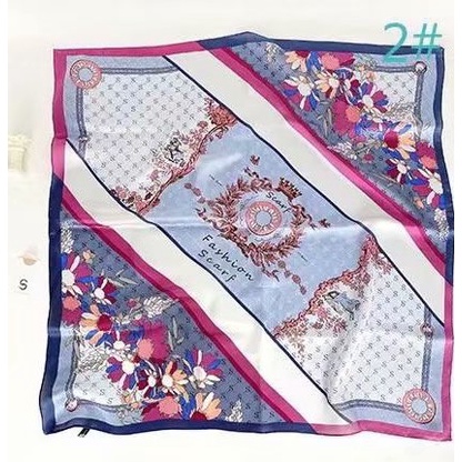Khăn Choàng Cổ Vuông 70CM(27.5*27.5 Inches) WJ1026-41 Giả Lụa